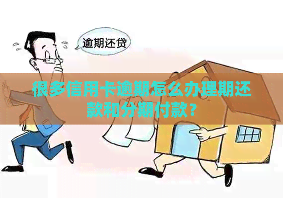 很多信用卡逾期怎么办理期还款和分期付款？