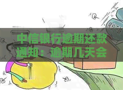 中信银行逾期还款通知：逾期几天会收到电话？如何处理逾期款项及后果？