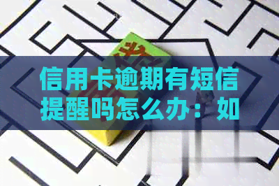 信用卡逾期有短信提醒吗怎么办：如何办理并应对逾期还款