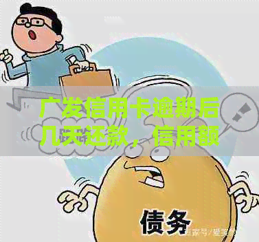 广发信用卡逾期后几天还款，信用额度还能否继续使用？