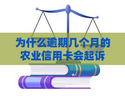 为什么逾期几个月的农业信用卡会起诉？2021年农业银行信用卡逾期新法规解读