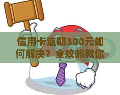 信用卡逾期300元如何解决？全攻略教你应对信用卡逾期问题