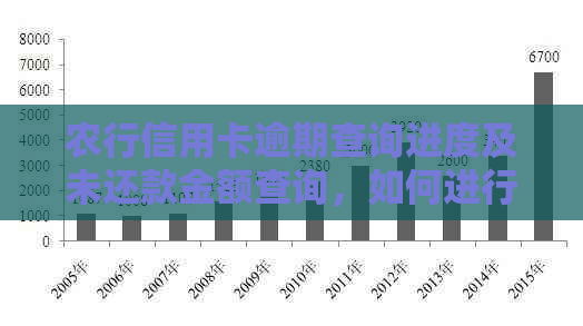 农行信用卡逾期查询进度及未还款金额查询，如何进行？