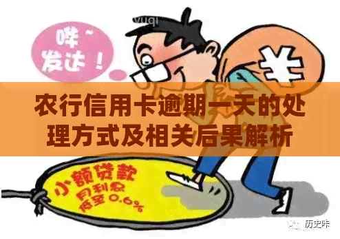 农行信用卡逾期一天的处理方式及相关后果解析，如何补救避免信用受损？