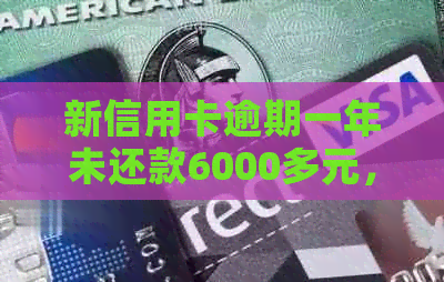 新信用卡逾期一年未还款6000多元，将面临起诉，如何应对？