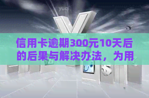 信用卡逾期300元10天后的后果与解决办法，为用户提供全面参考