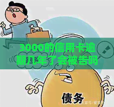 3000的信用卡逾期几年了会被告吗？解决方法及后果解析