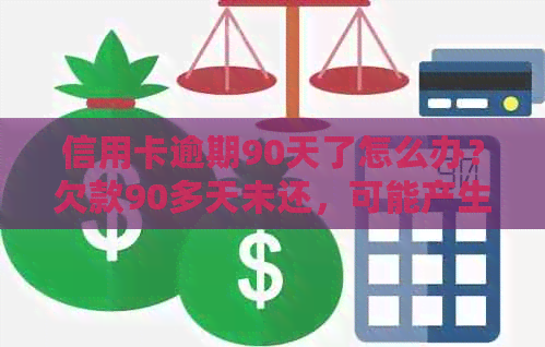 信用卡逾期90天了怎么办？欠款90多天未还，可能产生的种类是什么？