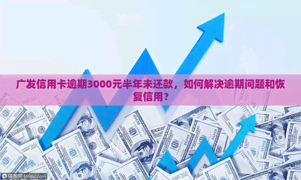 广发信用卡逾期3000元半年未还款，如何解决逾期问题和恢复信用？