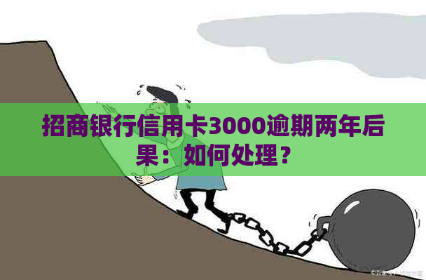 招商银行信用卡3000逾期两年后果：如何处理？