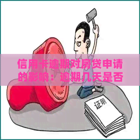 信用卡逾期对房贷申请的影响：逾期几天是否还能买得起房子？