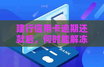 建行信用卡逾期还款后，何时能解冻？还能办理蓄卡吗？