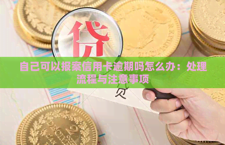 自己可以报案信用卡逾期吗怎么办：处理流程与注意事项