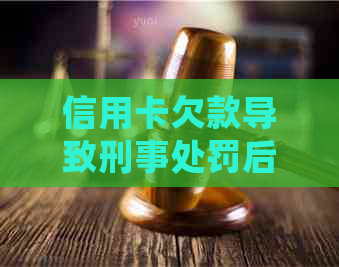 信用卡欠款导致刑事处罚后，是否仍需承担还款责任？