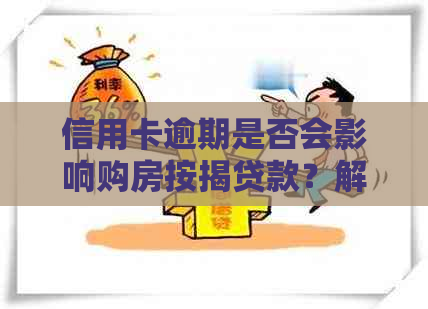 信用卡逾期是否会影响购房按揭贷款？解答用户关于信用记录与房贷的关联问题