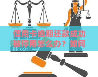 信用卡逾期还款成功被停用怎么办？如何恢复使用？会有何种影响？