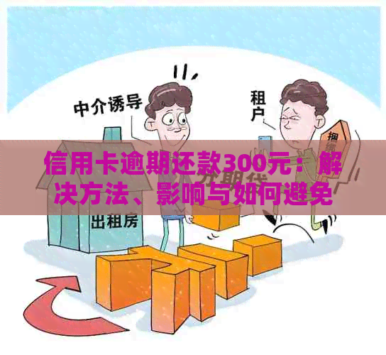 信用卡逾期还款300元：解决方法、影响与如何避免