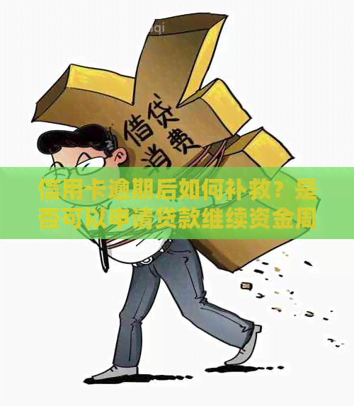 信用卡逾期后如何补救？是否可以申请贷款继续资金周转？