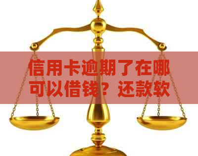 信用卡逾期了在哪可以借钱？还款软件推荐