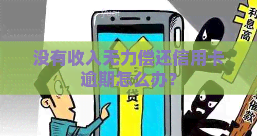 没有收入无力偿还信用卡逾期怎么办？