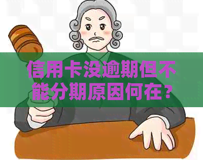 信用卡没逾期但不能分期原因何在？如何解决？