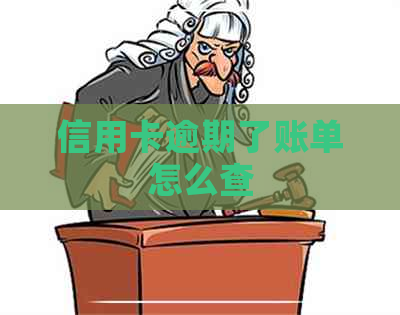 信用卡逾期了账单怎么查