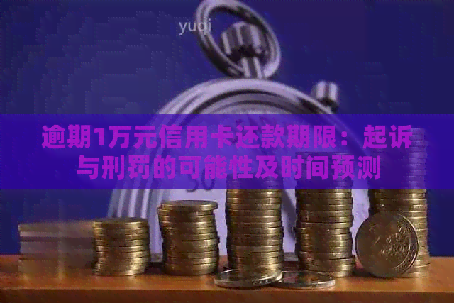 逾期1万元信用卡还款期限：起诉与刑罚的可能性及时间预测