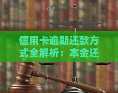 信用卡逾期还款方式全解析：本金还款协商与非协商方法对比