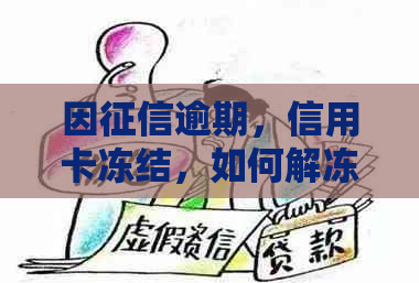 因逾期，信用卡冻结，如何解冻及贷款可能性？