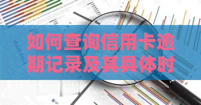 如何查询信用卡逾期记录及其具体时间？了解详细步骤和注意事项