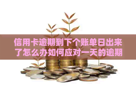 信用卡逾期到下个账单日出来了怎么办如何应对一天的逾期情况？