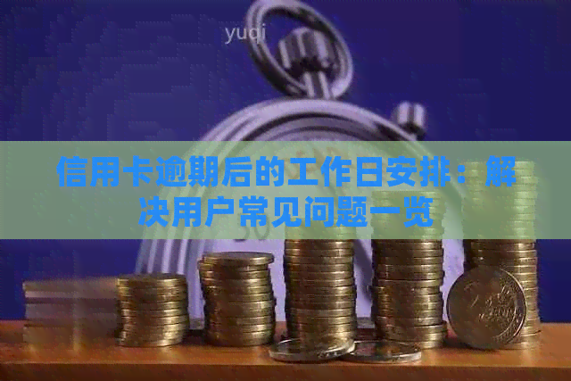 信用卡逾期后的工作日安排：解决用户常见问题一览