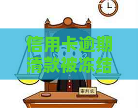 信用卡逾期清款被冻结