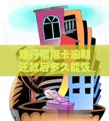 建行信用卡逾期还款后多久能恢复使用额度？2020年和XXXX年的逾期新规新政策