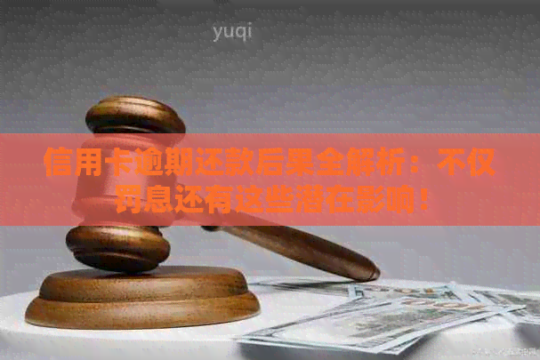 信用卡逾期还款后果全解析：不仅罚息还有这些潜在影响！