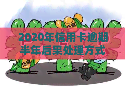 2020年信用卡逾期半年后果处理方式