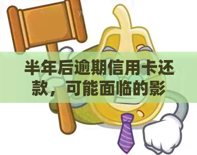 半年后逾期信用卡还款，可能面临的影响与解决办法