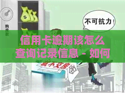 信用卡逾期该怎么查询记录信息 - 如何查看信用卡逾期时间和详情