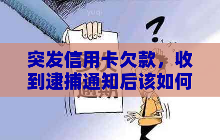 突发信用卡欠款，收到逮捕通知后该如何应对和解决？