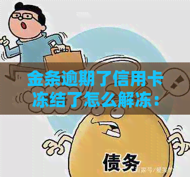 金条逾期了信用卡冻结了怎么解冻：逾期还款导致信用卡被冻结的解决方法。