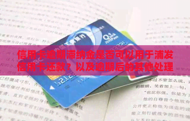 信用卡逾期滞纳金是否可以用于浦发信用卡还款？以及逾期后的其他处理方法