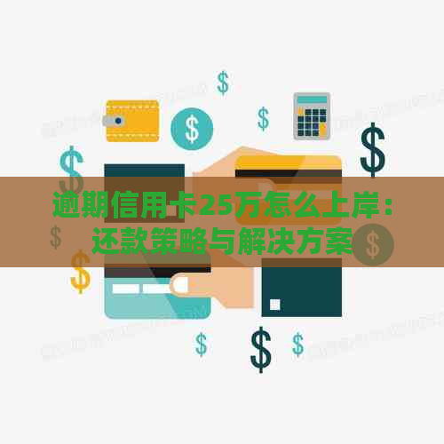 逾期信用卡25万怎么上岸：还款策略与解决方案