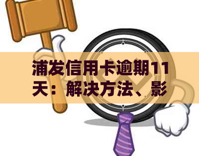 浦发信用卡逾期11天：解决方法、影响和如何规划还款计划的全面指南