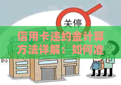 信用卡违约金计算方法详解：如何准确计算还款所需费用？