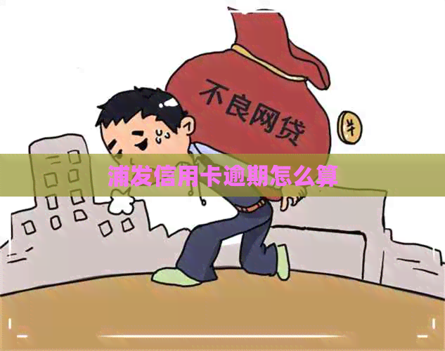 浦发信用卡逾期怎么算