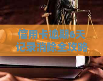 信用卡逾期6天记录消除全攻略：了解影响、解决方法及如何预防逾期