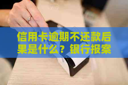 信用卡逾期不还款后果是什么？银行报案后会采取什么措？警察是否会介入？