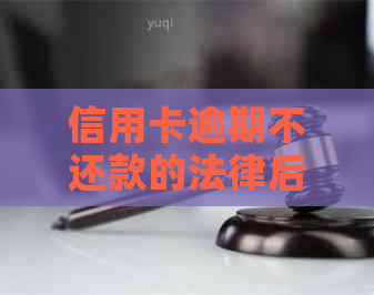 信用卡逾期不还款的法律后果及解决办法