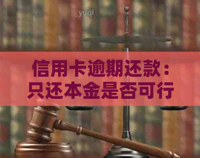 信用卡逾期还款：只还本金是否可行？会产生哪些后果？如何解决逾期问题？