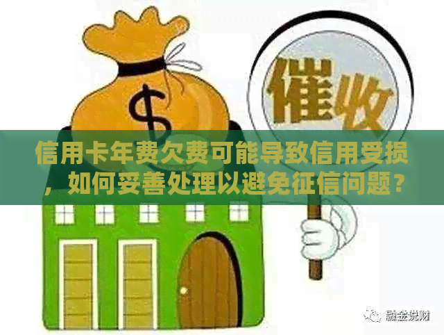 信用卡年费欠费可能导致信用受损，如何妥善处理以避免问题？